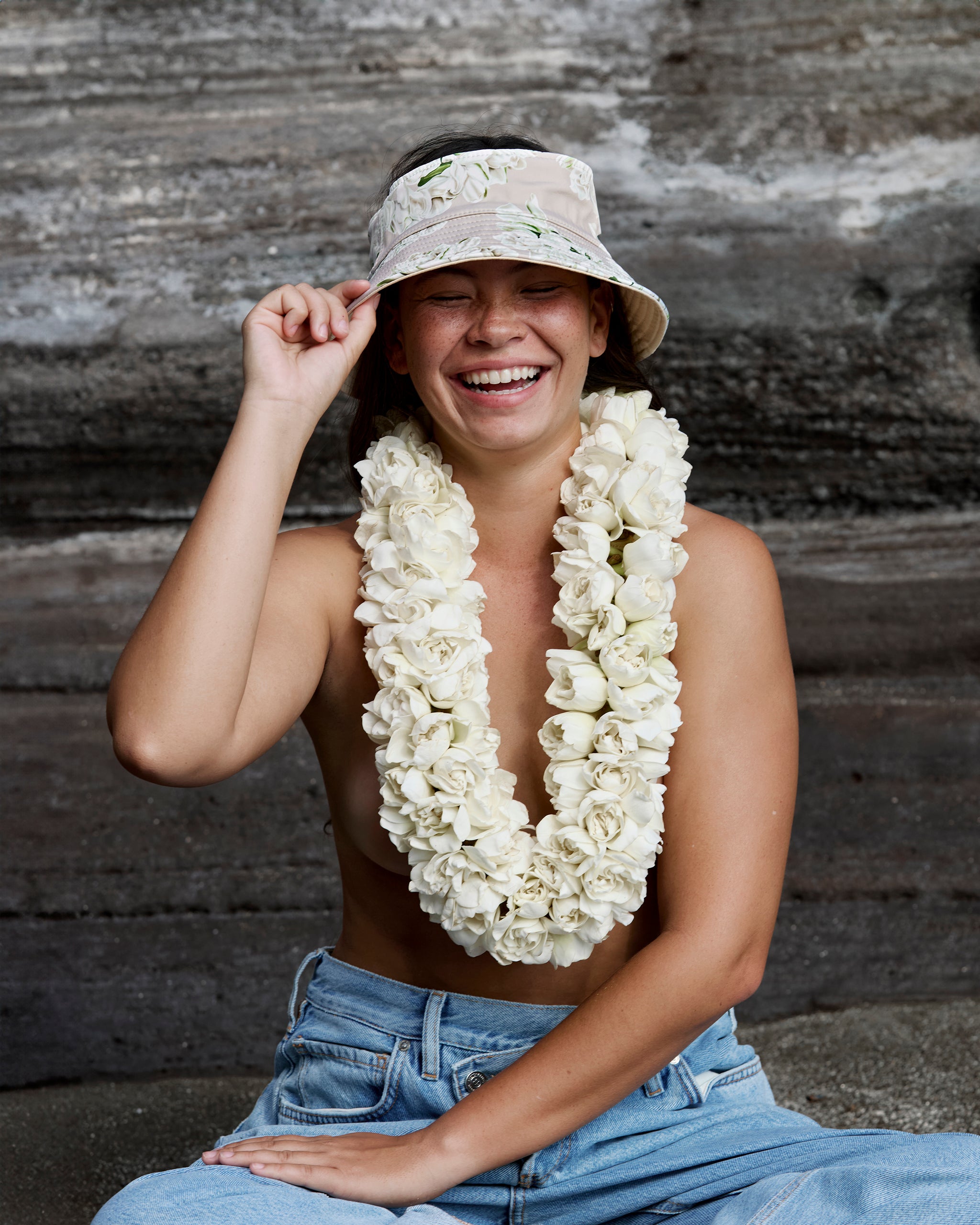 Cleobella Noa Bucket Hat in Paradiso Print NWT Bucket Hat - Pā main image 3