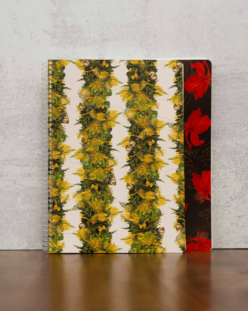 Spiral Notebook - Koki'o 'Ula'ula - Aloha de Mele