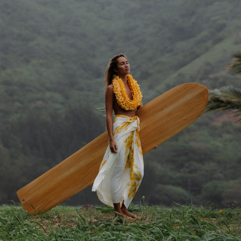 Pareo - Lei Ers 22 (Puakenikeni) - Aloha de Mele