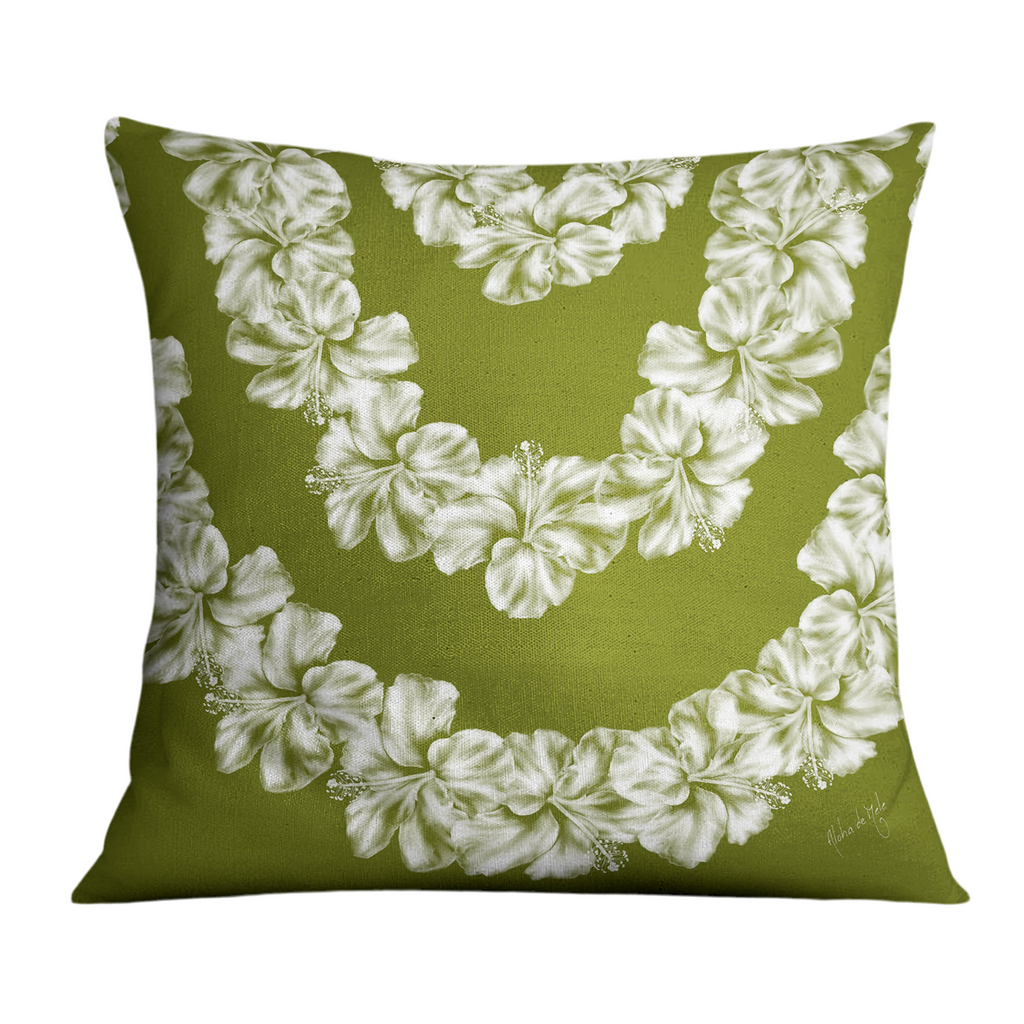 Summer Green Pillow Cover - Aloha de Mele