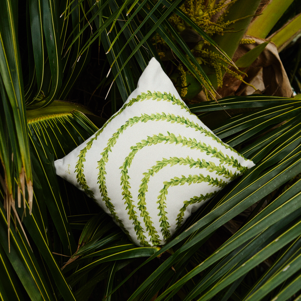 Lei Pakalana Pillow Cover - Aloha de Mele
