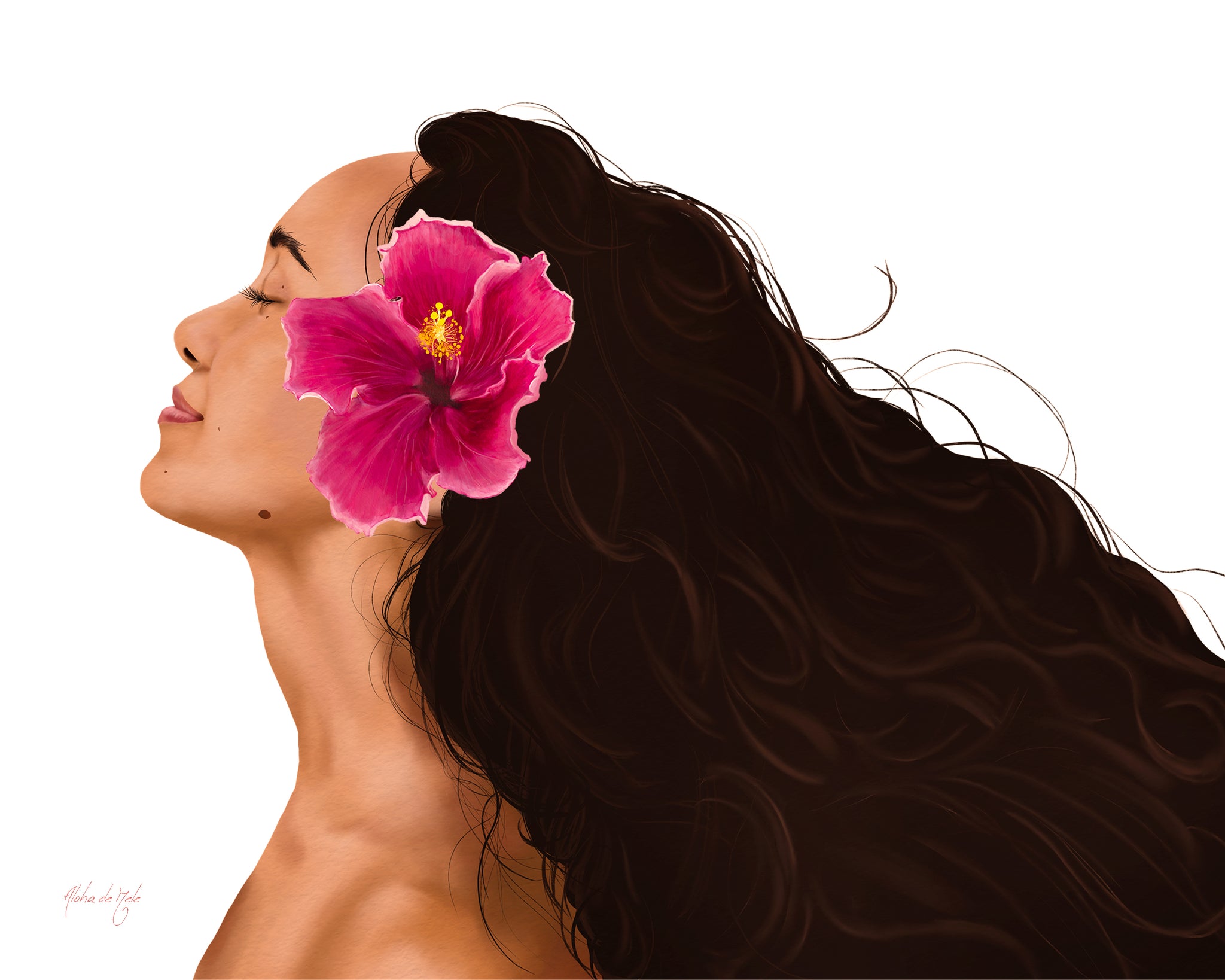 Leiolani - Mural Print | Aloha de Mele