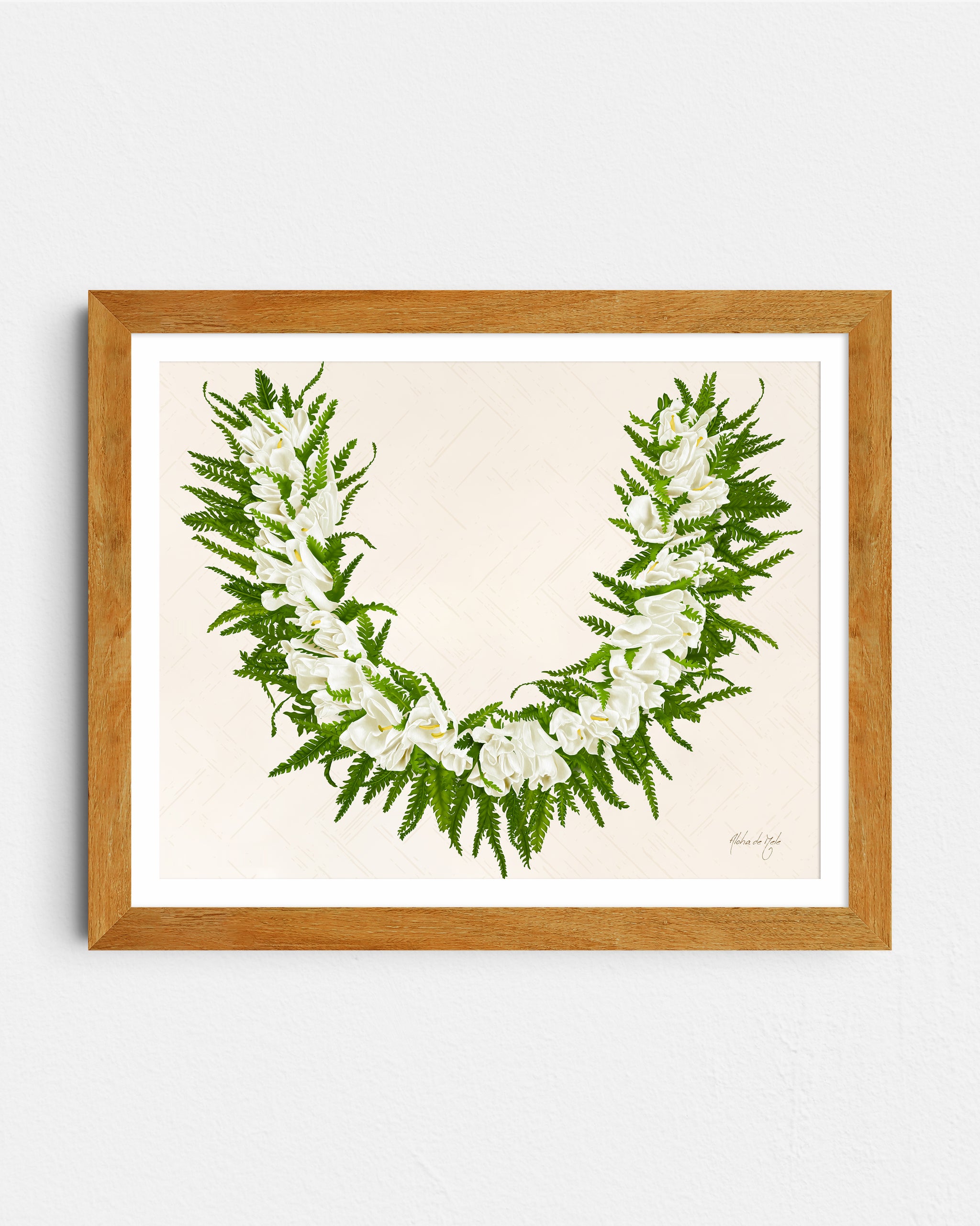 アロハデメレALOHA DE MELE 『MAHINA』ハワイ絵画アート May Day 25 | Aloha de Mele