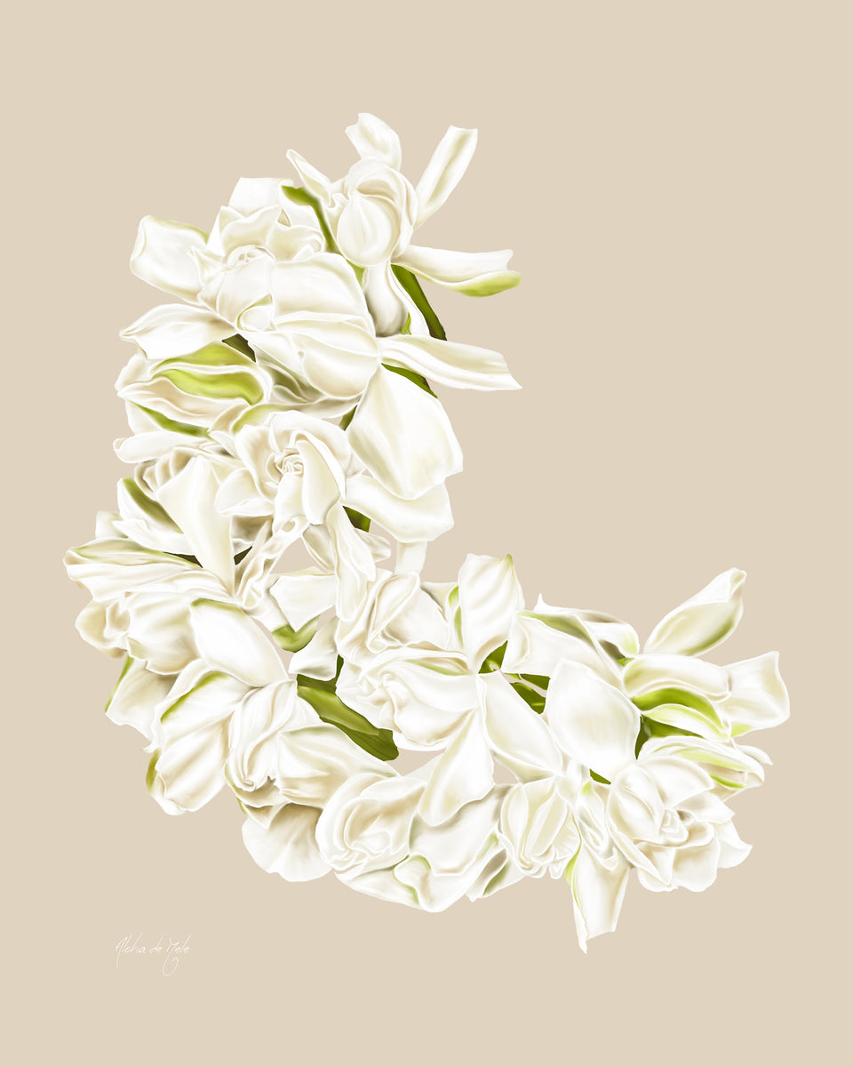 Aloha De Mele Print: Kieles